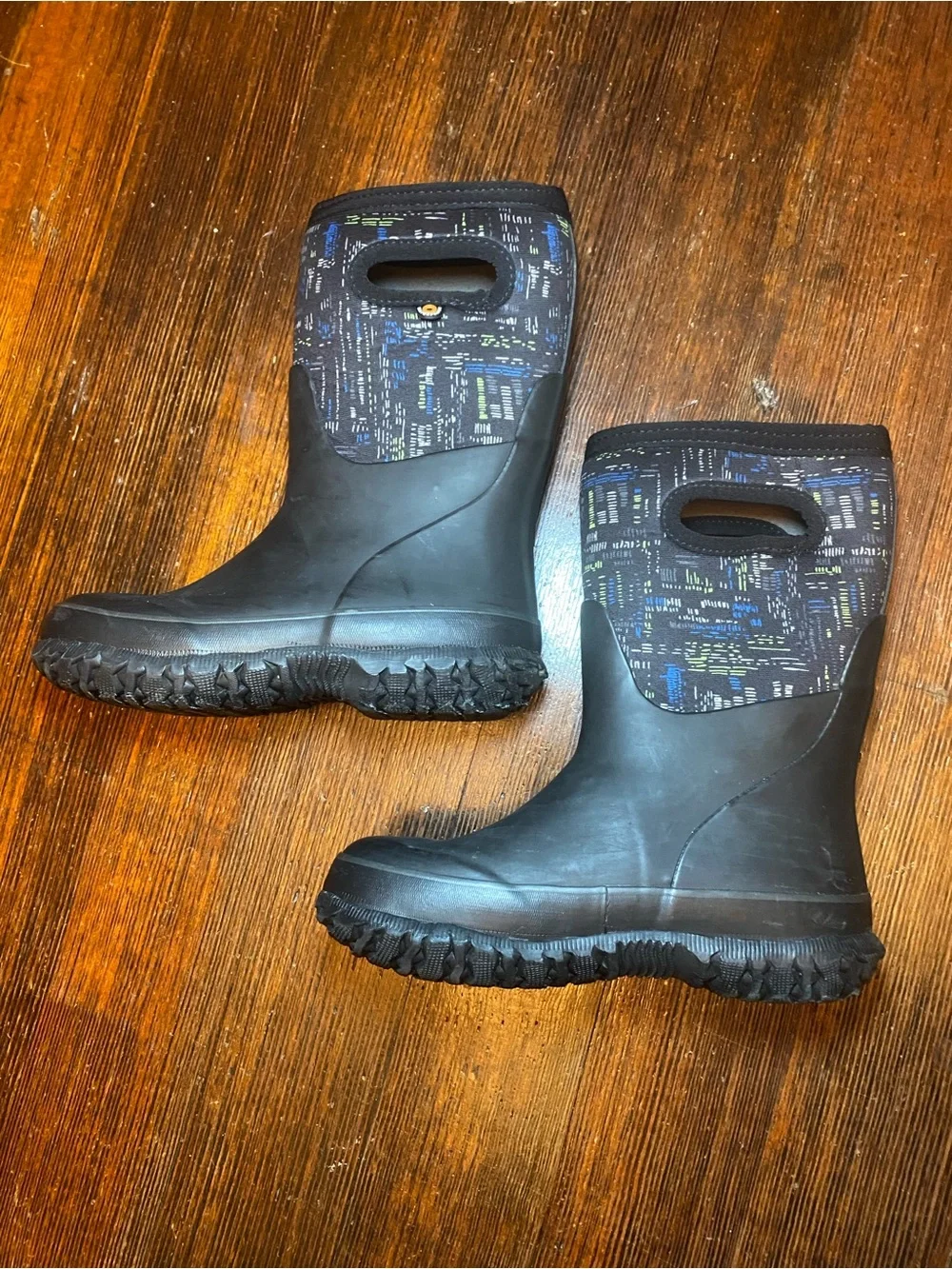 VGUC BOGS Size 13 Little Kid Waterproof Insulated Winter Rain Boots